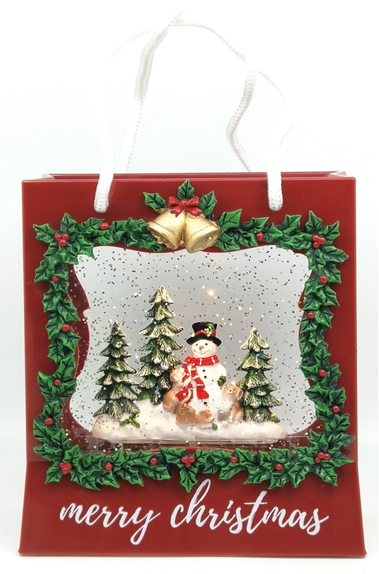 Christmas Musical Gift Bag Lantern