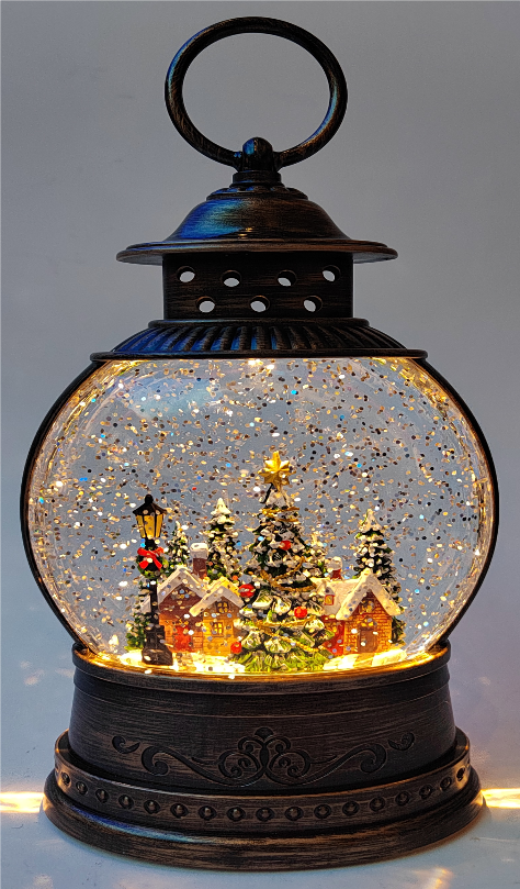 Christmas Musical Globe Lantern