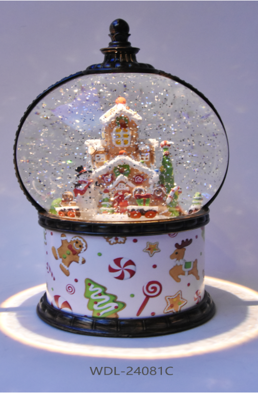 Christmas Musical Crystalball Lantern