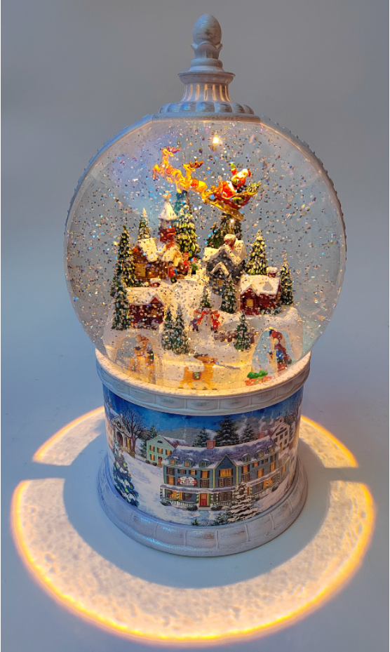 Christmas Musical Crystalball Lantern