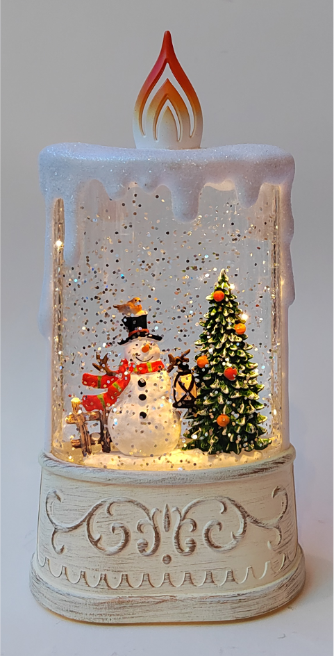 Christmas Musical Candle Lantern Small