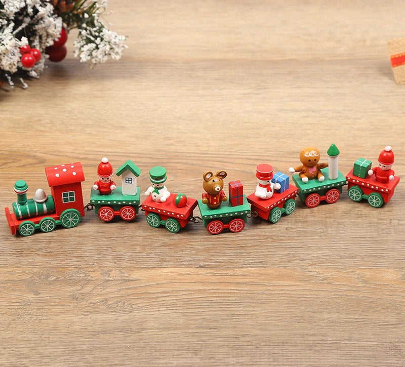 Christmas Style DIY Wooden Train