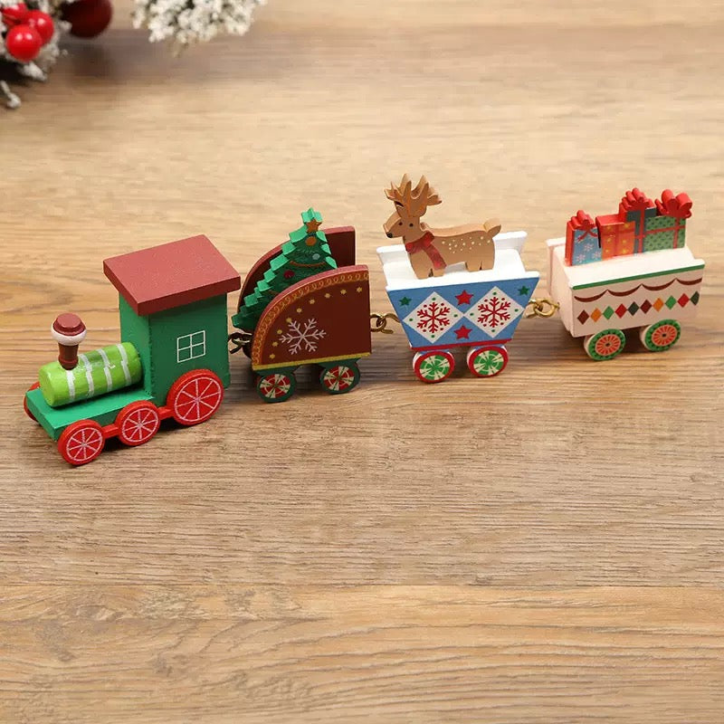 Christmas Style DIY Wooden Train