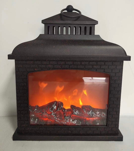 LED Fireplace Lantern - Classic