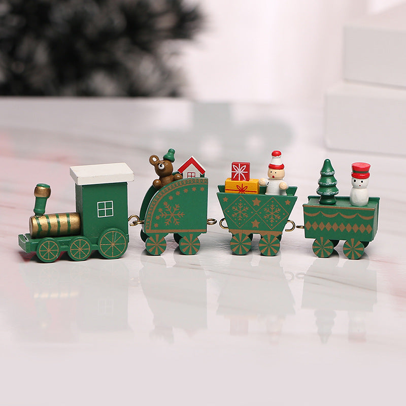 Christmas Style DIY Wooden Train