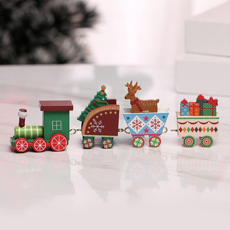 Christmas Style DIY Wooden Train