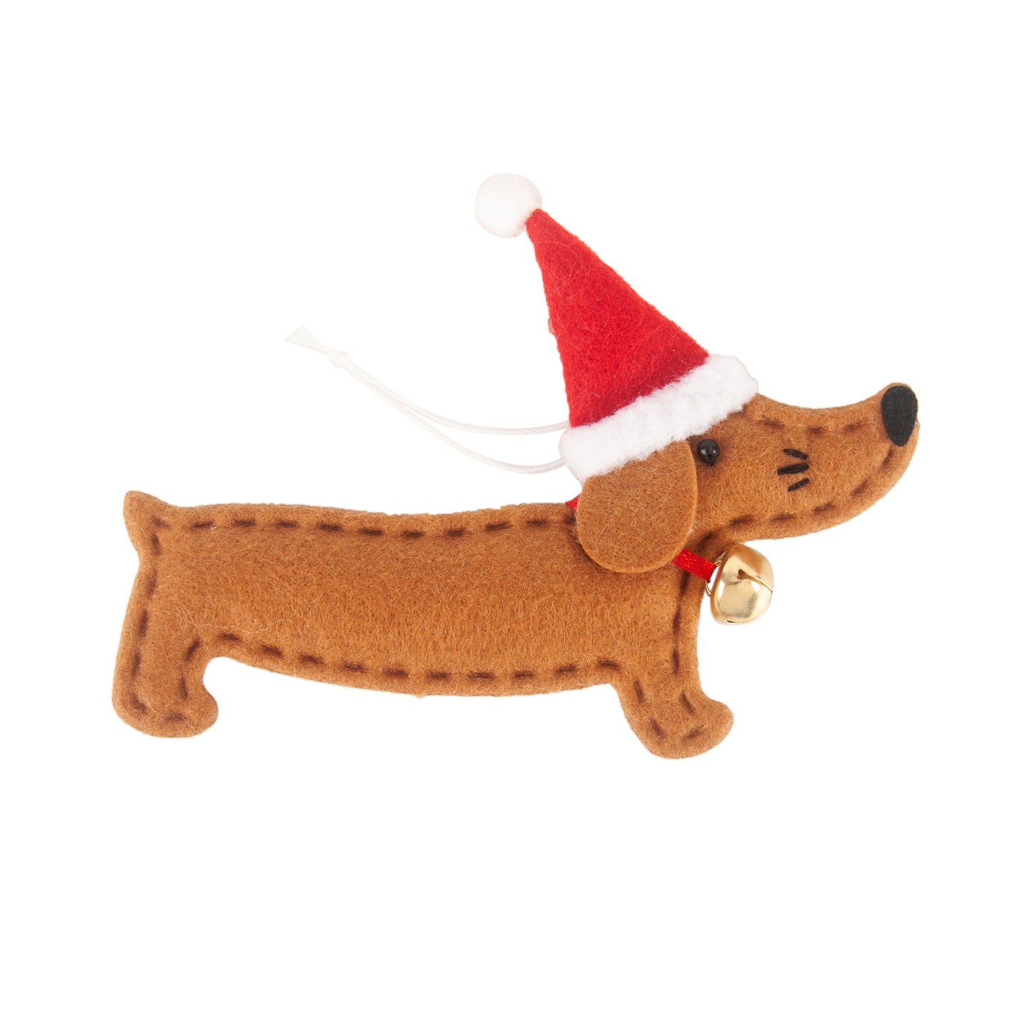 Christmas Dachshund Hanging Ornaments