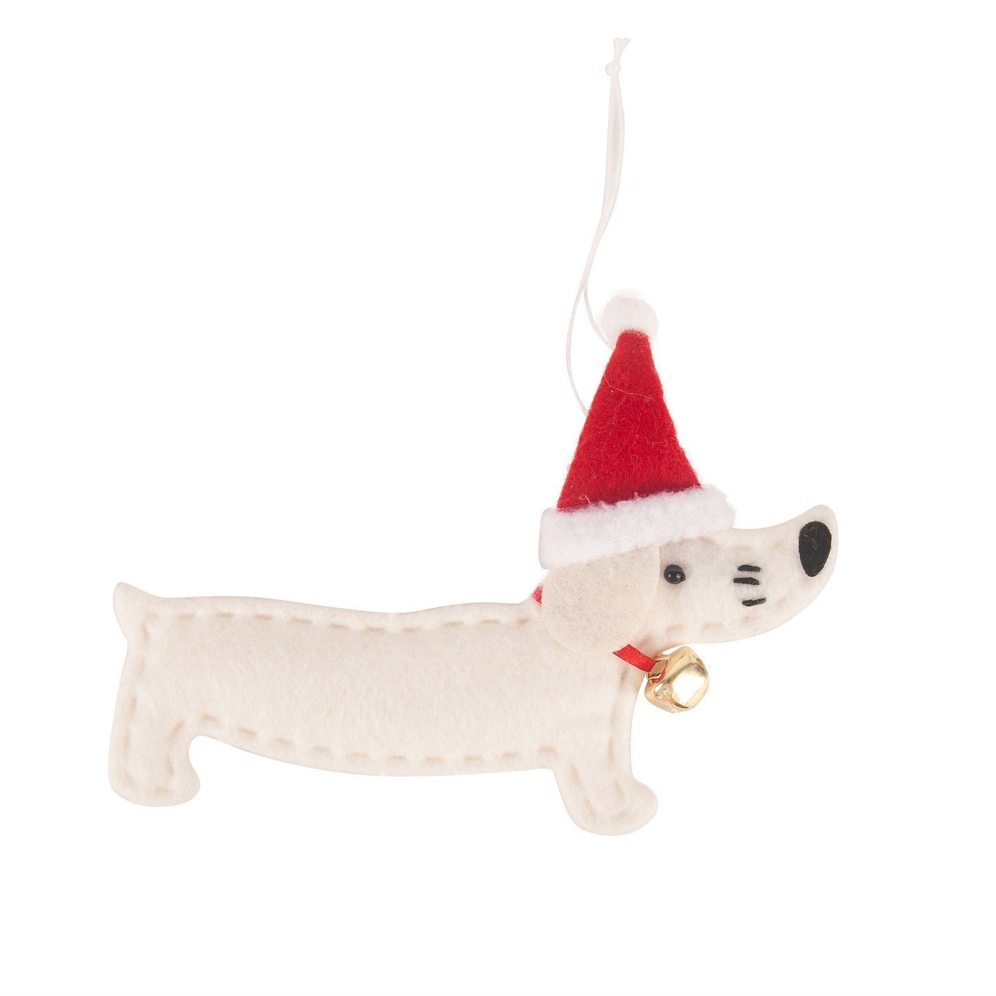 Christmas Dachshund Hanging Ornaments