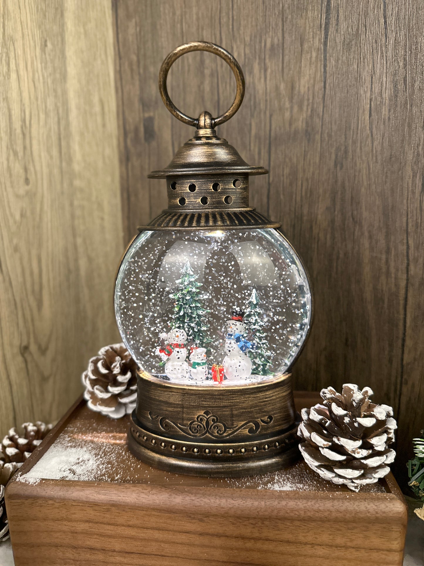 Christmas Musical Globe Lantern